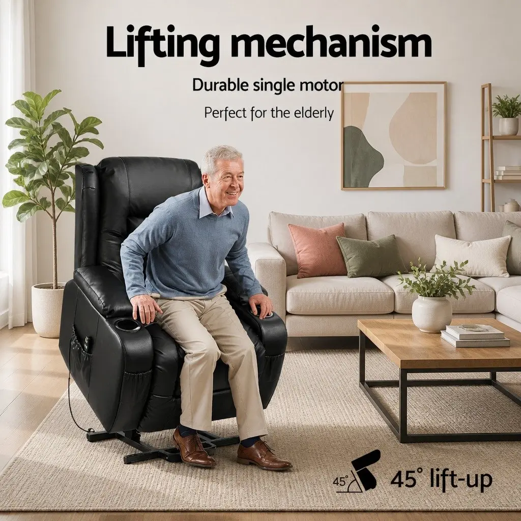 Adjustable Lift Assist Massage Recliner