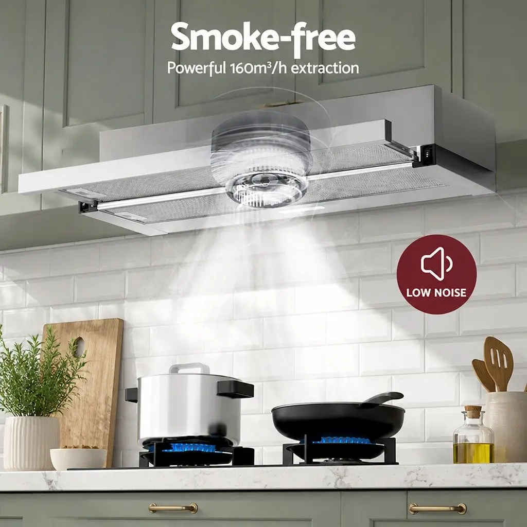 900mm Kitchen Slide-Out Range Hood