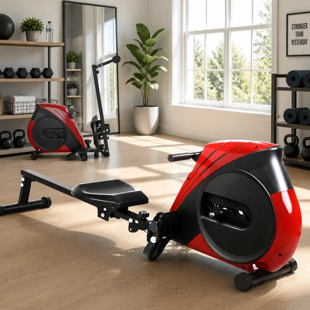 Elastic Rope Rowing Machine