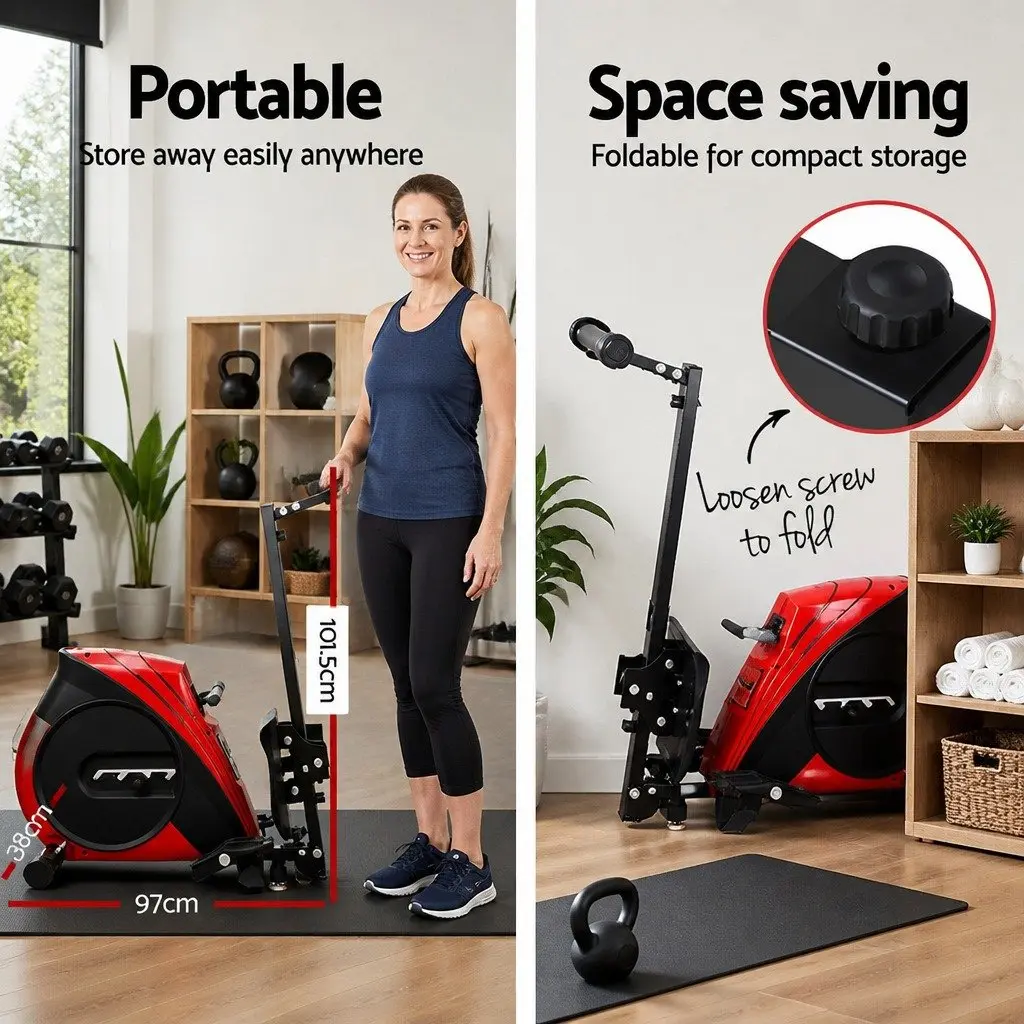 Elastic Rope Rowing Machine