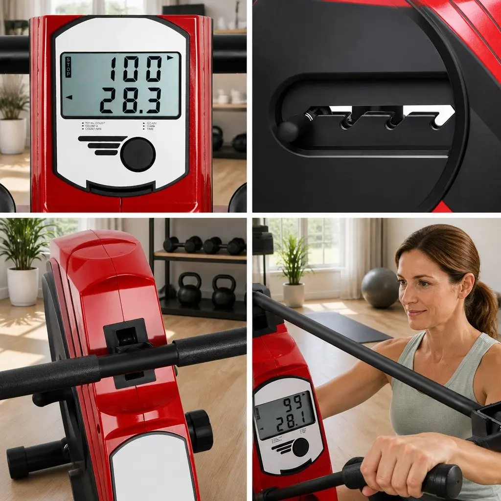 Elastic Rope Rowing Machine