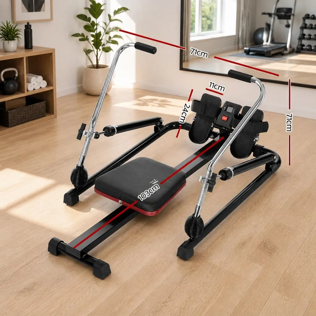 12-Level Hydraulic Rowing Machine for Effective Workouts