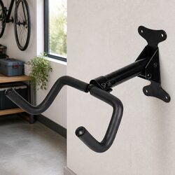 Bike Wall Mount Parking Rack Bicycle Retractable Storage Hook Foldable