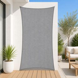 Rectangle Shade Sail Cloth 2X5M Outdoor Canopy UV Block Garden Patio Pool Cover