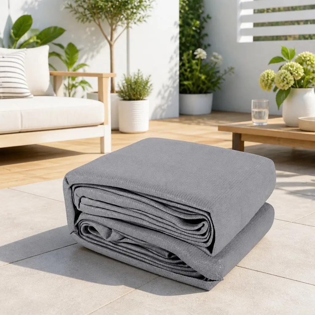 Rectangle Shade Sail Cloth Outdoor Canopy 2M x 5M UV Block Garden Patio Pool Cover