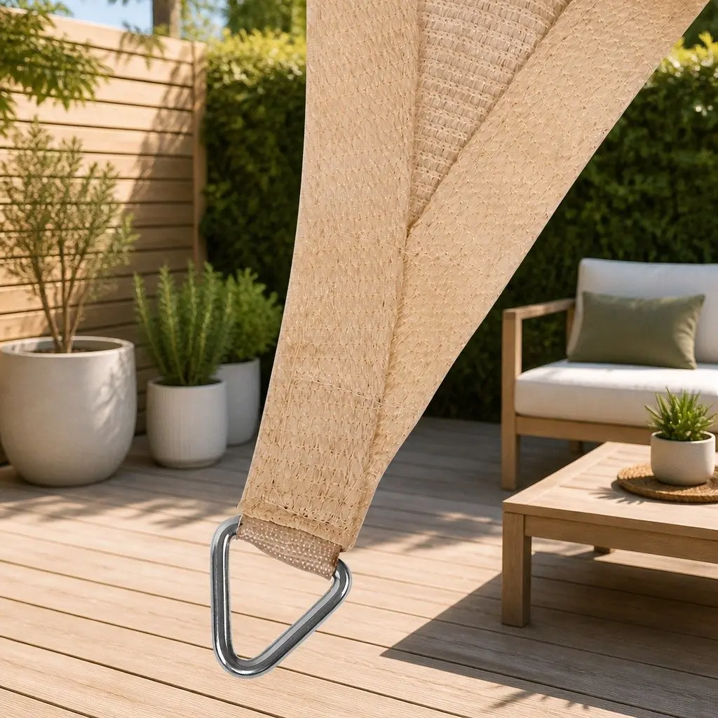 Shade Sail 3x4m Rectangle Sand
