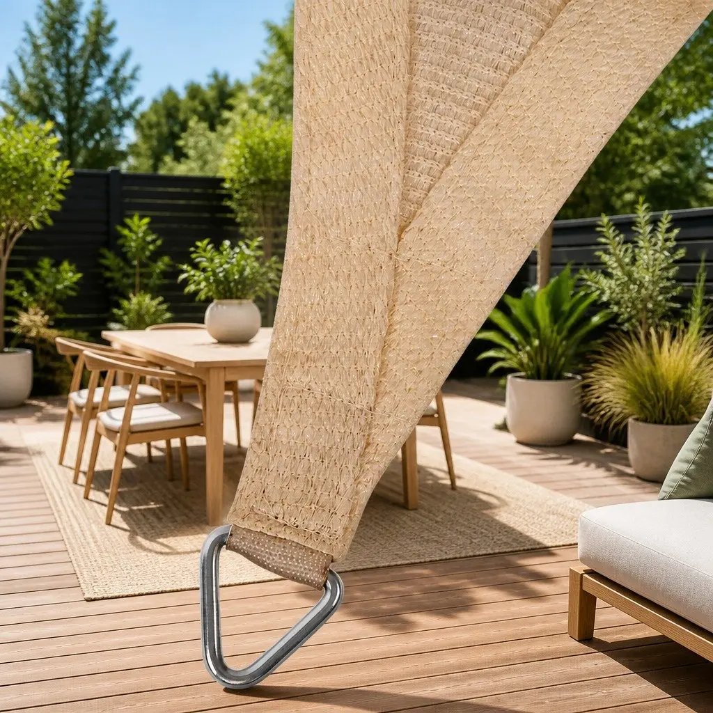 Shade Sail Outdoor 6x6m Rectangle UV Protection