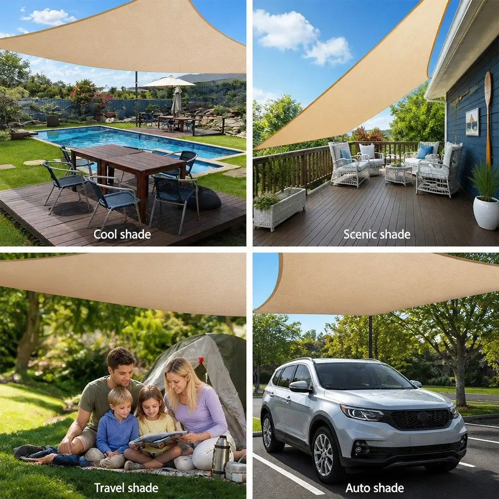 Rectangle Shade Sail 6x6m