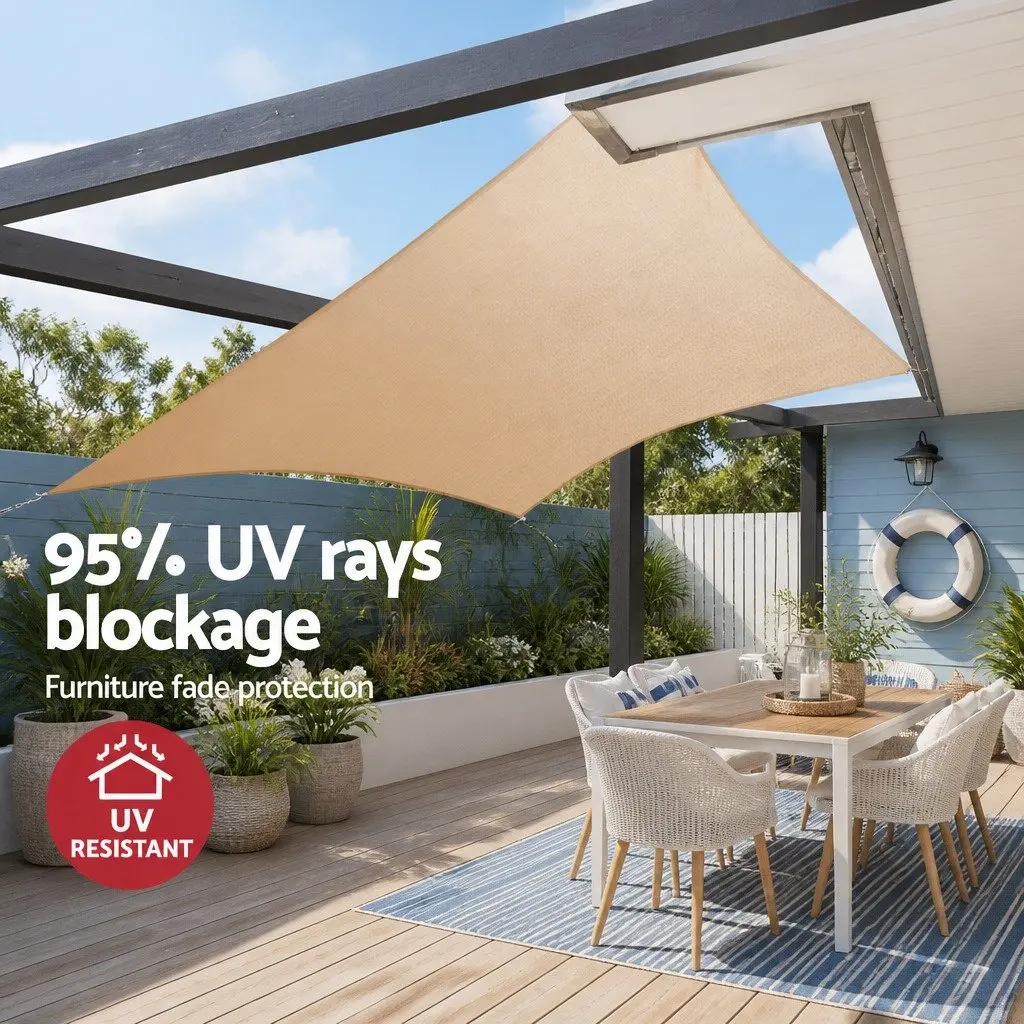 Rectangle Shade Sail 6x6m