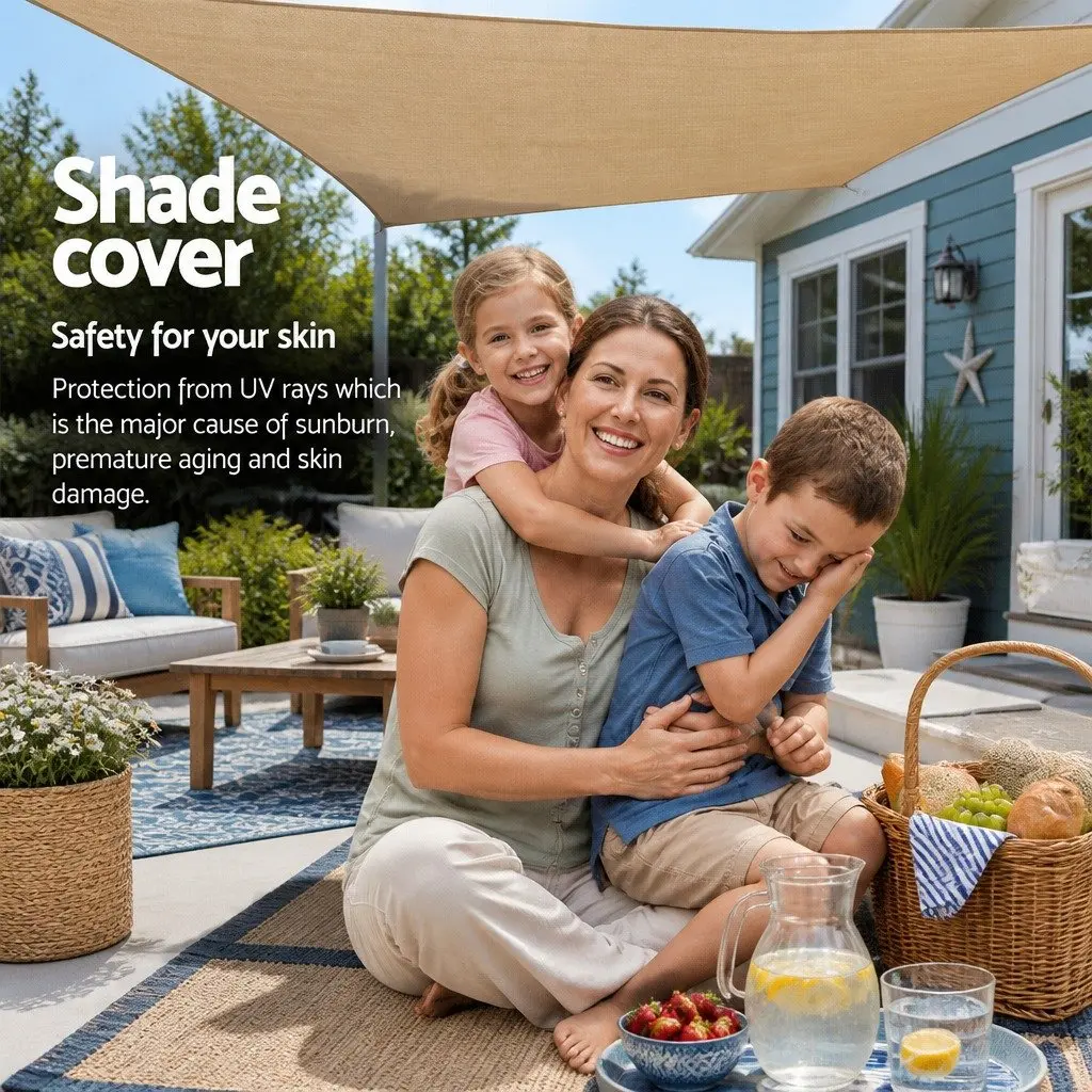 Rectangle Shade Sail 6x6m