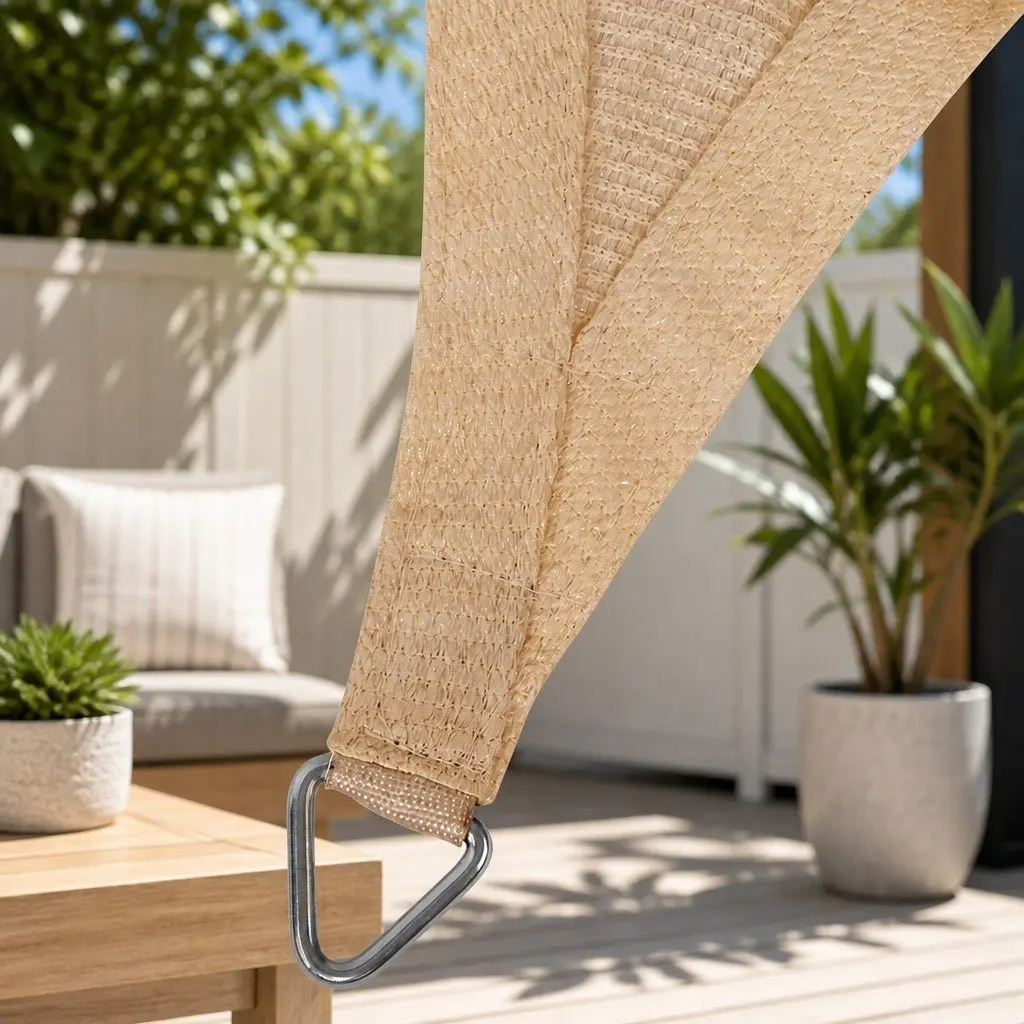 Shade Sail 3x4m Rectangle Waterproof UV Protection Outdoor Patio Pool Deck