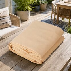 3x5m Rectangle Waterproof Shade Sail in Sand Color