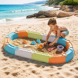 Specifications of the Kids Sandbox Sandpit Set for Ages 3+