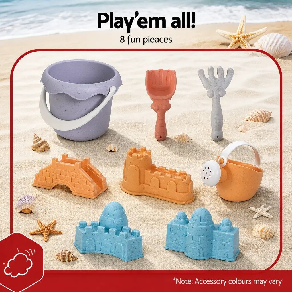 Kids Sandbox Sandpit Set for Ages 3+