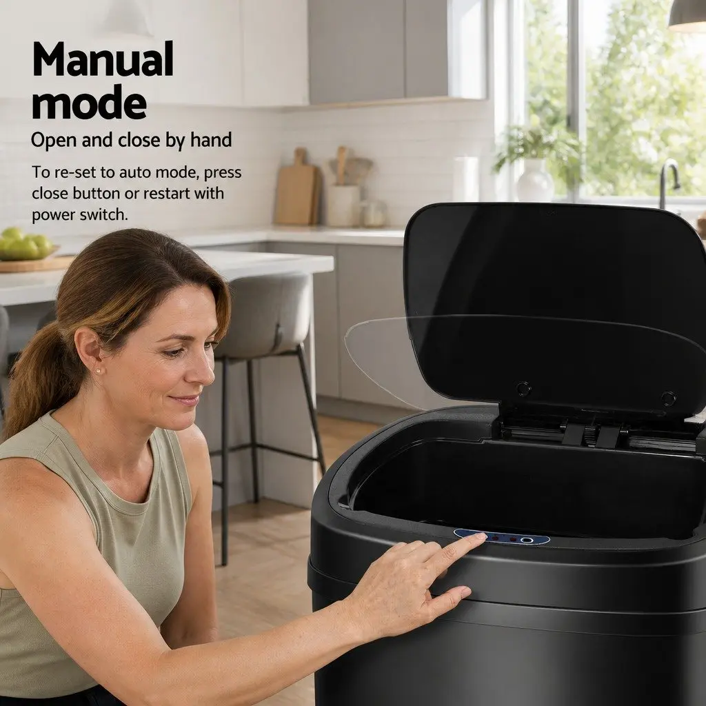 68L Motion Sensor Kitchen Rubbish Bin