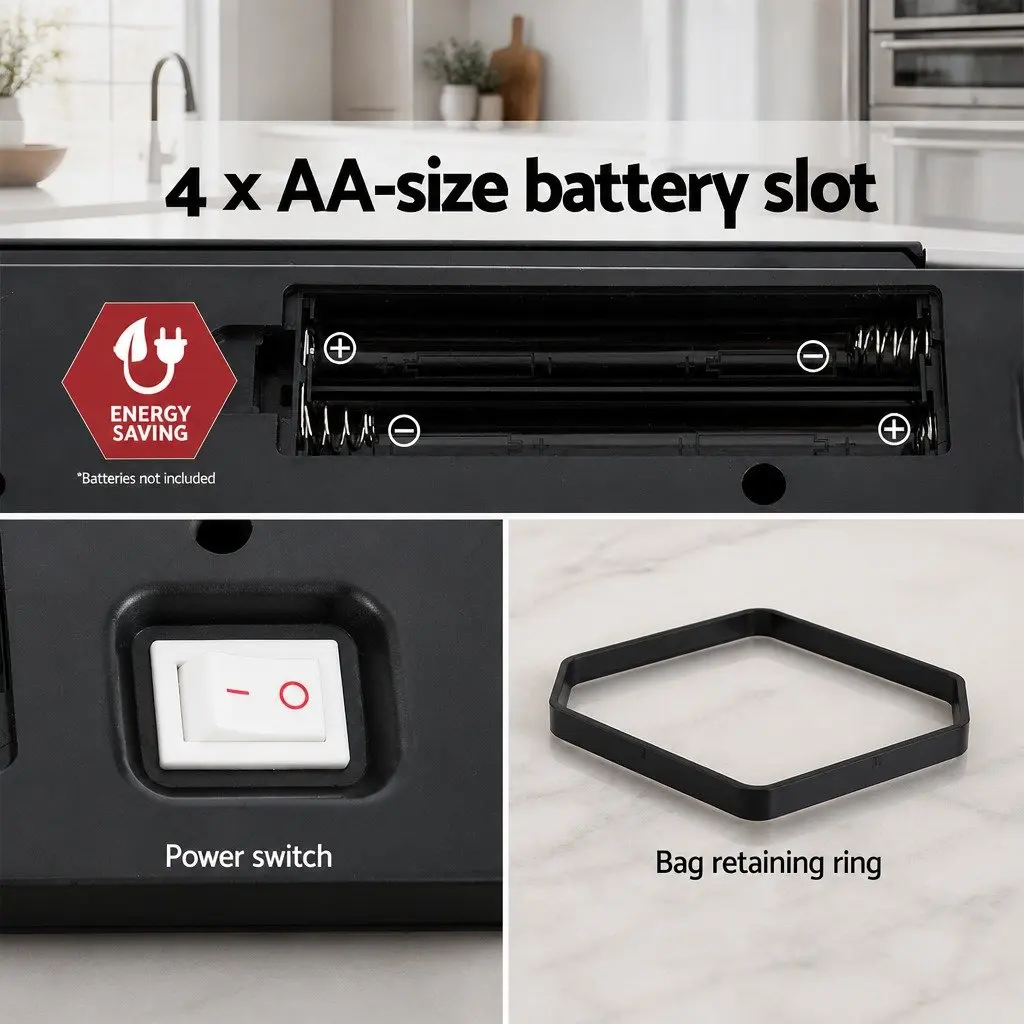 Automatic Motion Sensor Recycling Bin for Kitchen 70L Silver