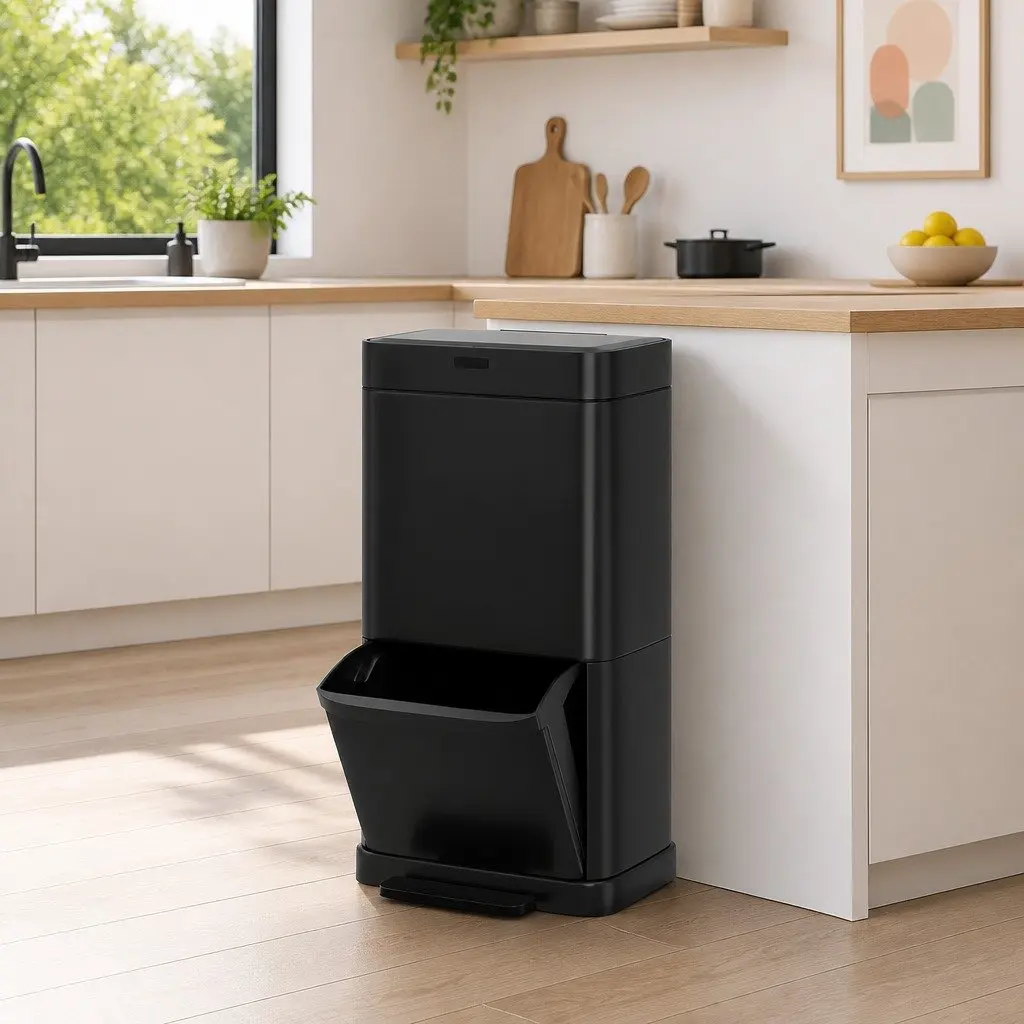 Automatic Motion Sensor Recycling Bin Kitchen 70L