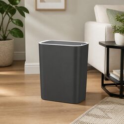9L Motion Sensor Rubbish Bin Automatic Hands-Free Kitchen Waste Ash Black