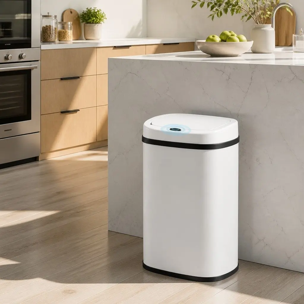 Automatic Rubbish Bin Kitchen 50L Motion Sensor Hands-Free