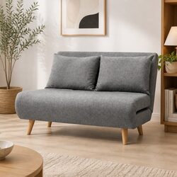 Specifications of 2 Seater Convertible Sofa Bed in Grey