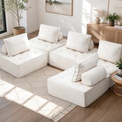 Specifications of 5 Seater Floor Sofa Lounge Chair