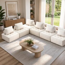 Specifications of the 6 Seater Floor Sofa Lounge Chair