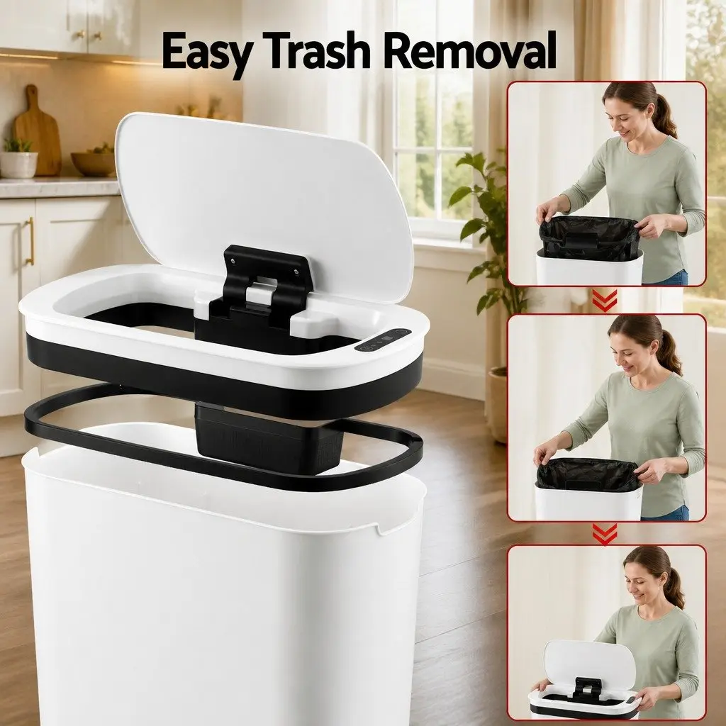 Automatic Motion Sensor Trash Bin Kitchen 21L Slim