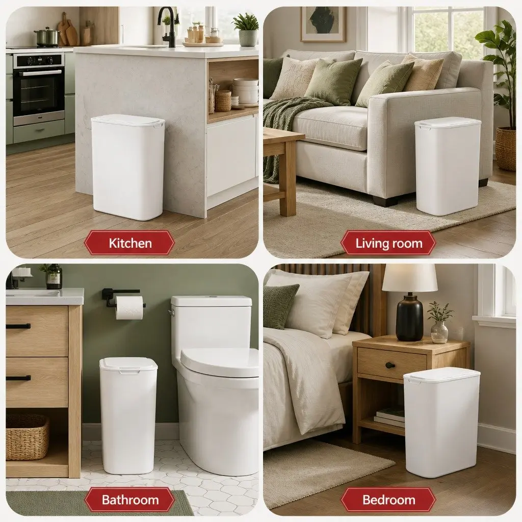 Automatic Motion Sensor Trash Bin Kitchen 21L Slim