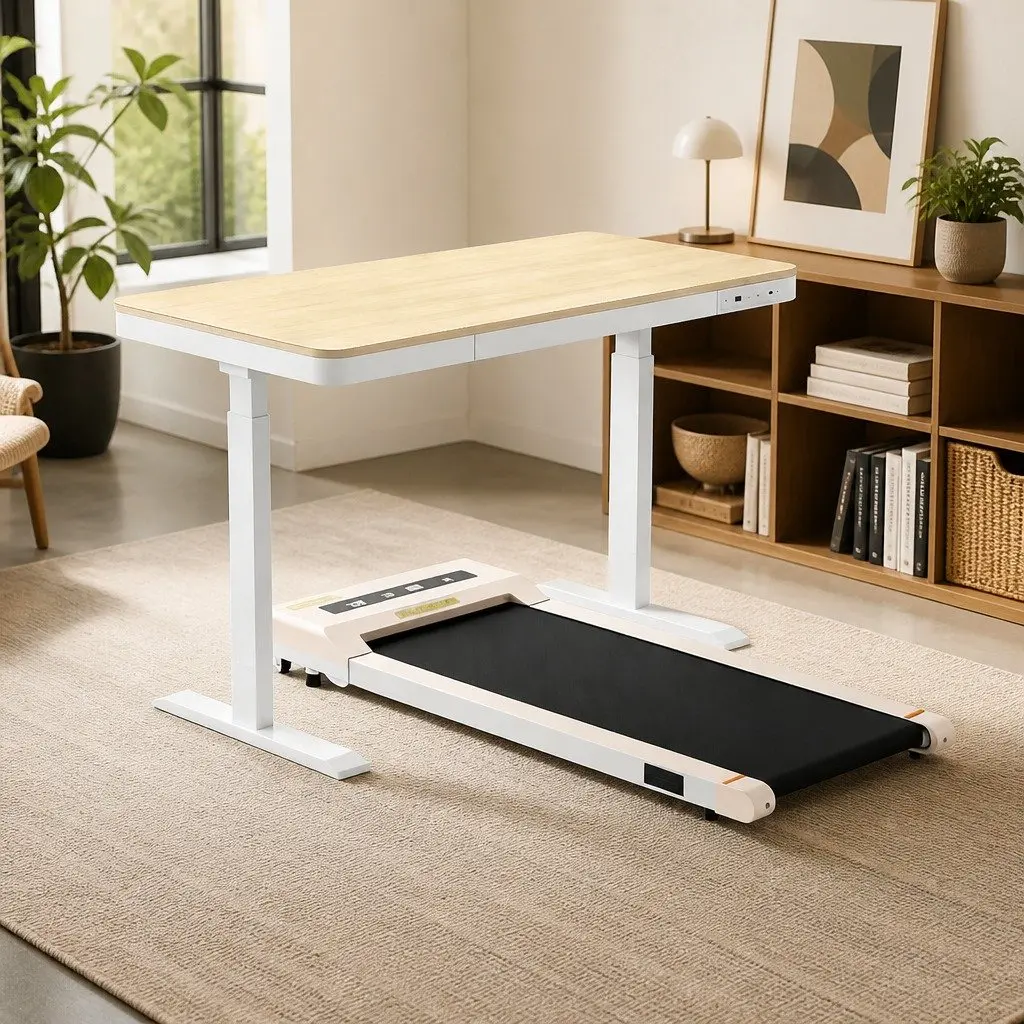 Electric Standing Desk Treadmill Combo 120cm