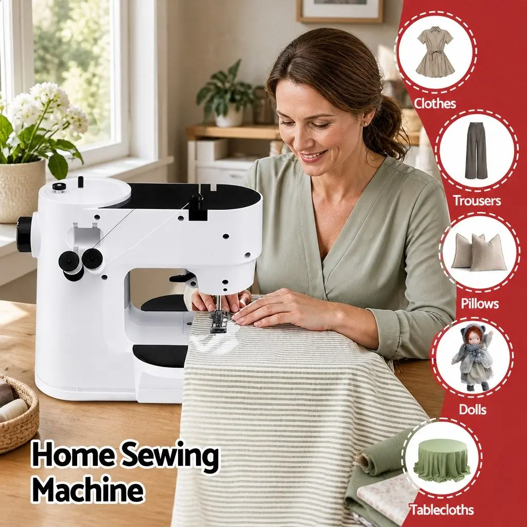 Portable Mini Sewing Machine with 39 Stitches