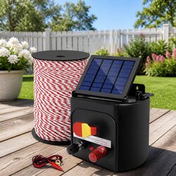 Solar Electric Fence Energiser System with Complete Specs