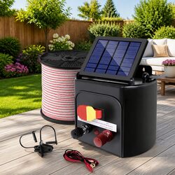 Specifications of 5KM Solar Electric Fence Energiser and Polytape
