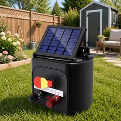 3km Solar Electric Fence Energiser with Compact Design