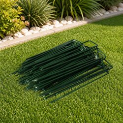 High Tensile Steel Turf Pins for Secure Grass Installation