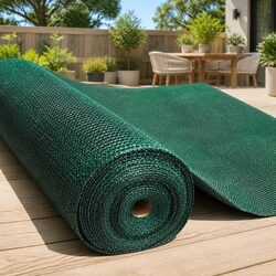 Shade Cloth Specifications: 1.83m x 30m Green UV-Stabilised Fabric
