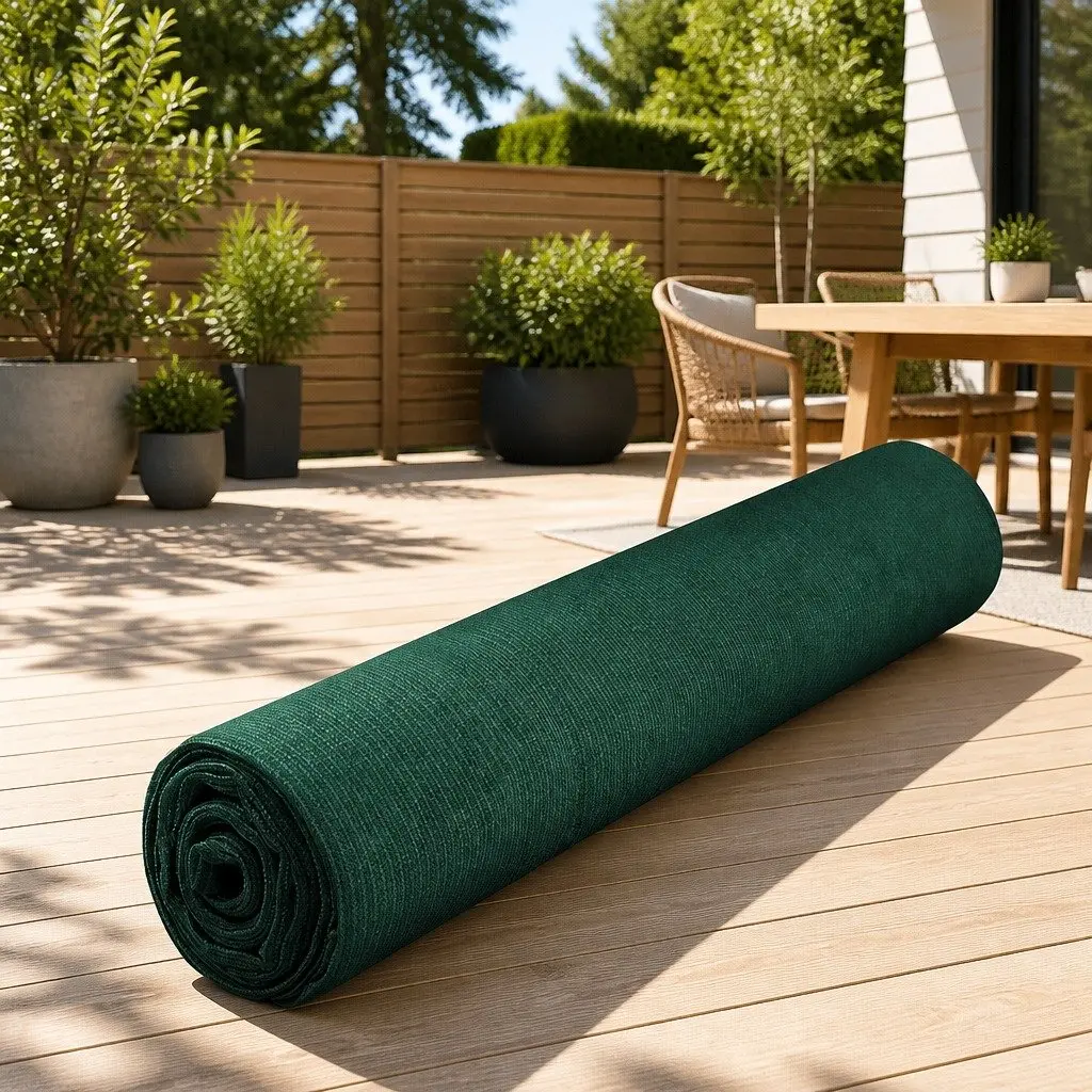 Shade Cloth Green 1.83m x 30m 50% UV-Stabilised Heavy Duty for Greenhouse Garden