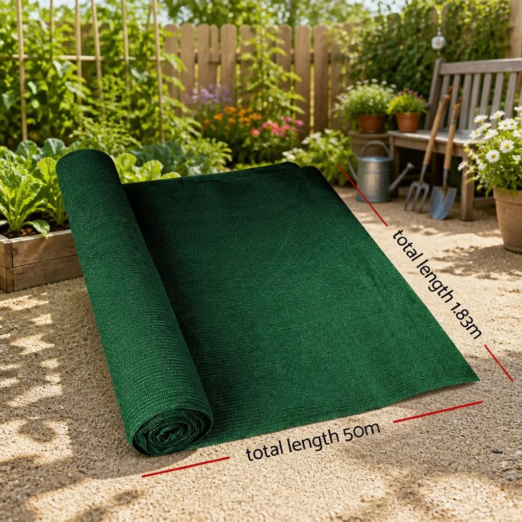 Shade Cloth Garden Greenhouse 1.83m x 50m UV Block Heavy Duty