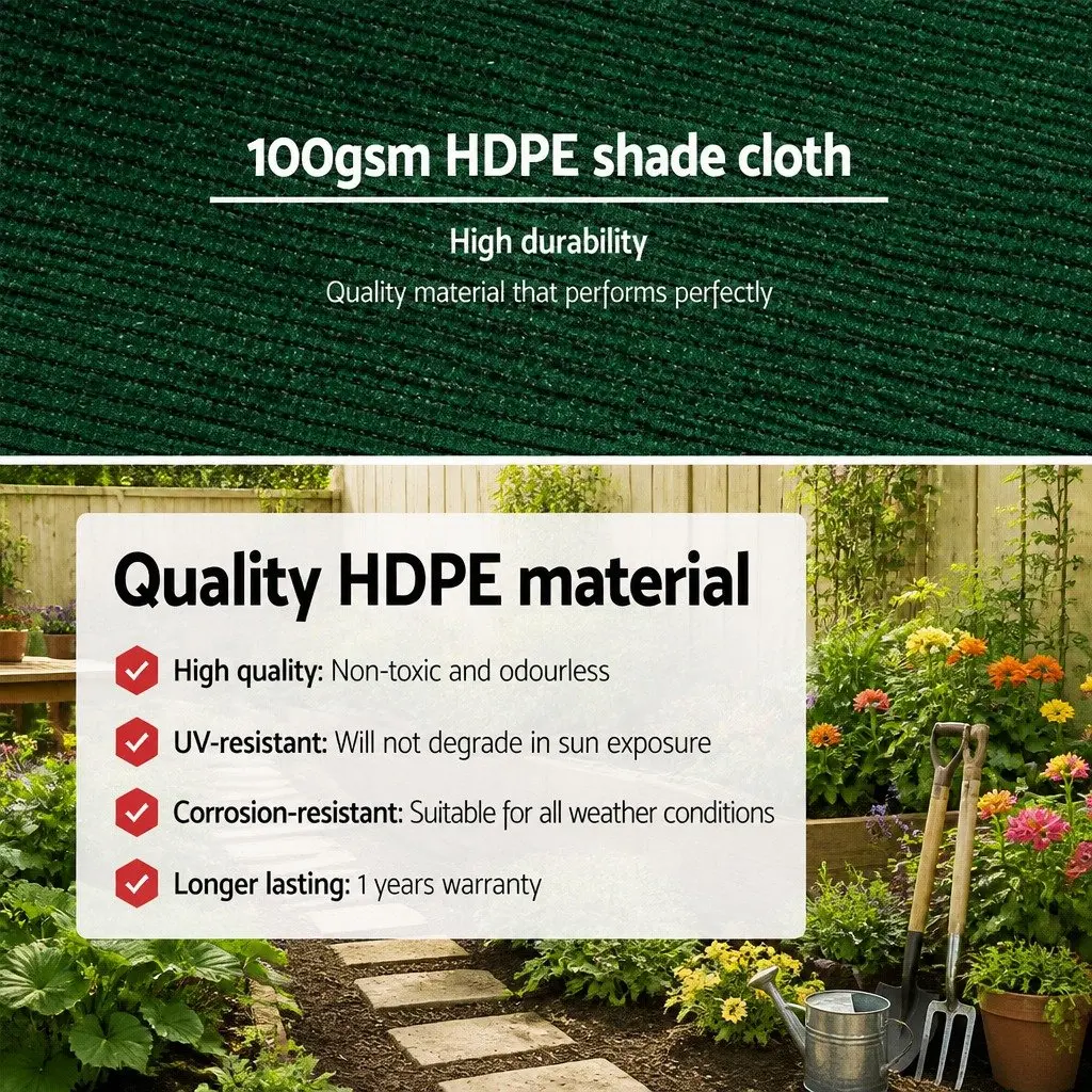 Shade Cloth Garden Greenhouse 1.83m x 50m UV Block Heavy Duty