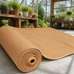 Shade Cloth 70% UV Block 1.83m x 50m Roll Heavy Duty Beige Garden Greenhouse