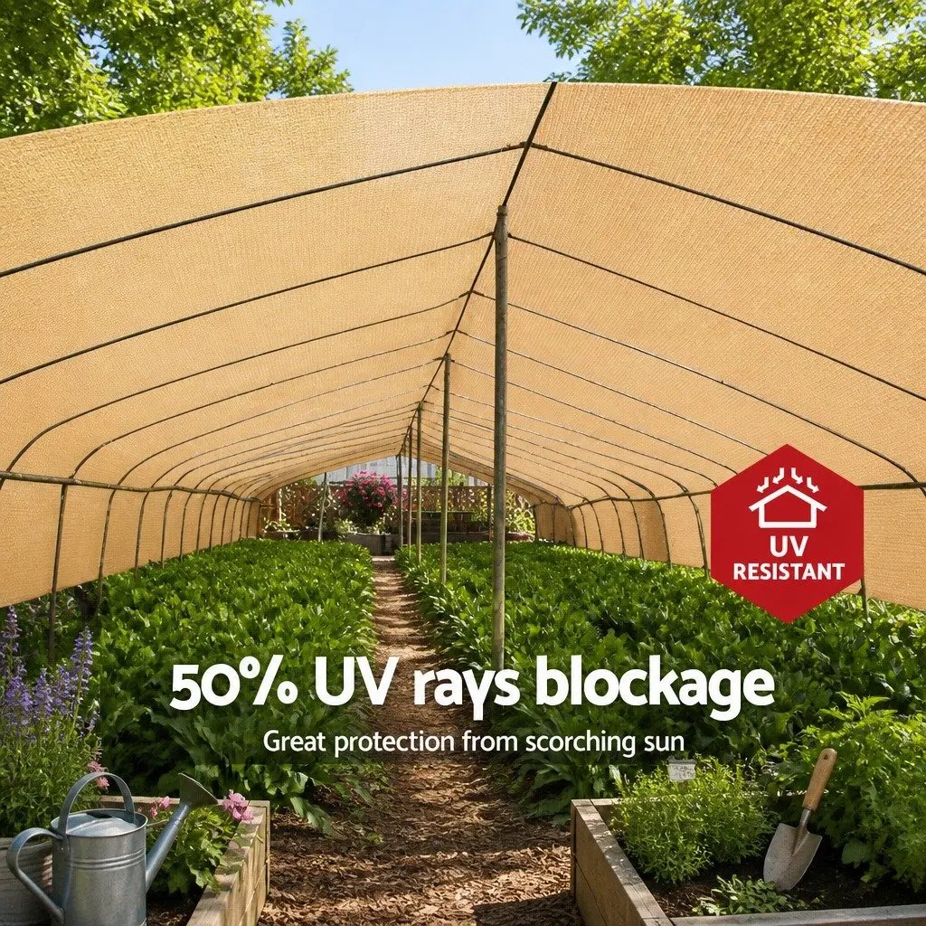 Beige Shade Cloth Roll 3.66m x 10m