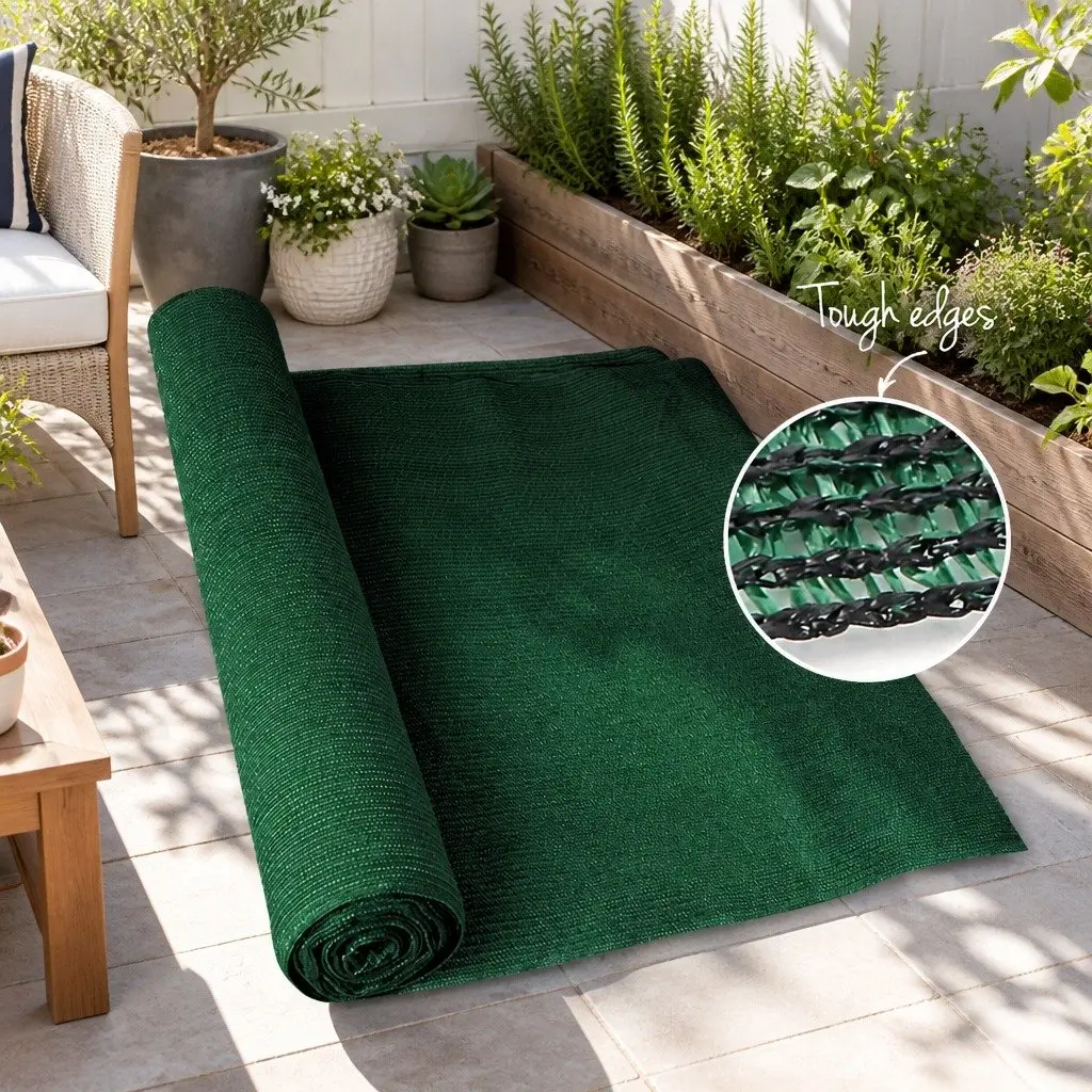 Shade Cloth 3.66x10m Roll 50% Sun Block UV-Stabilised Garden Greenhouse Mesh