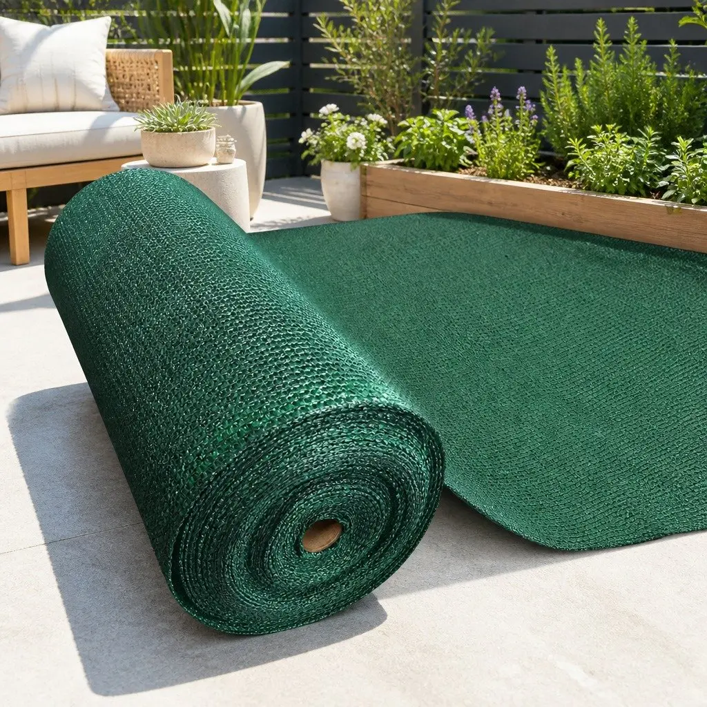 Shade Cloth 3.66x10m Roll 50% Sun Block UV-Stabilised Garden Greenhouse Mesh