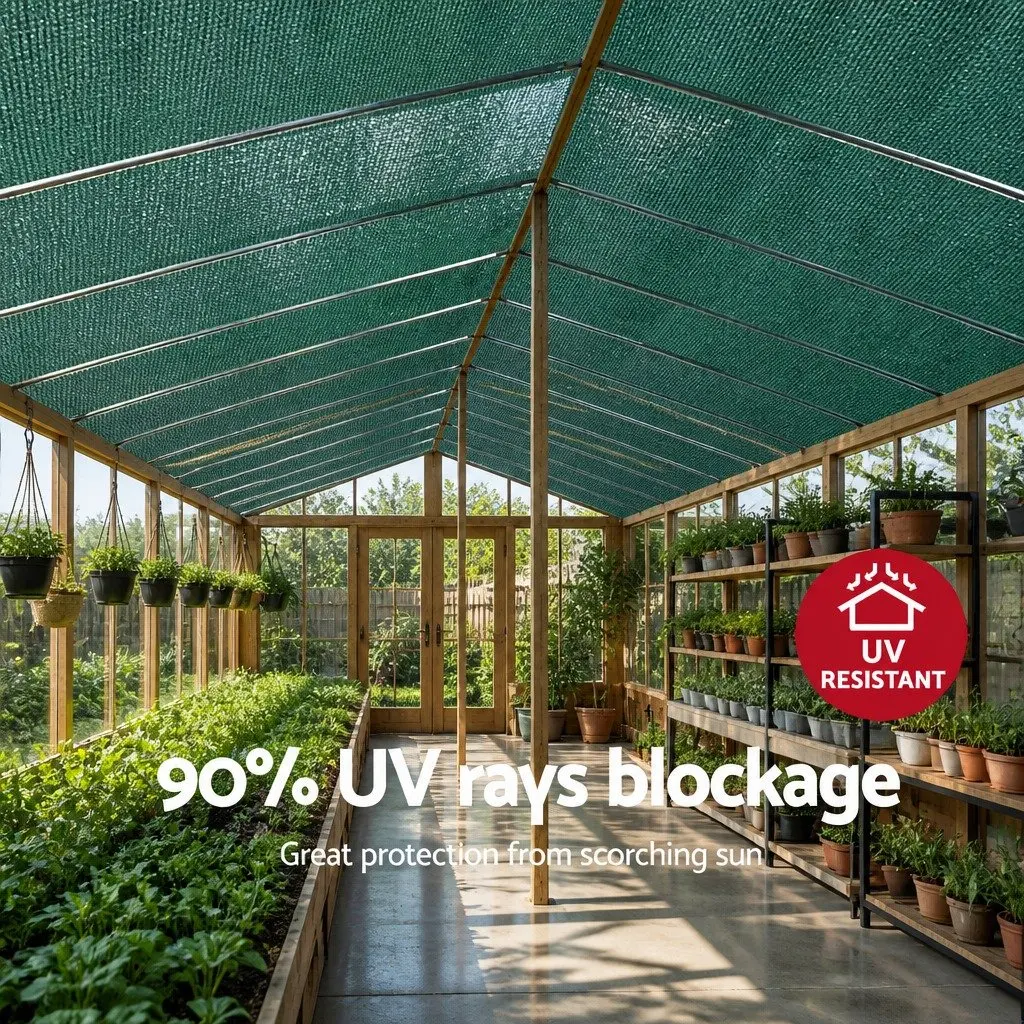 3.66x10m Green Shade Cloth Roll