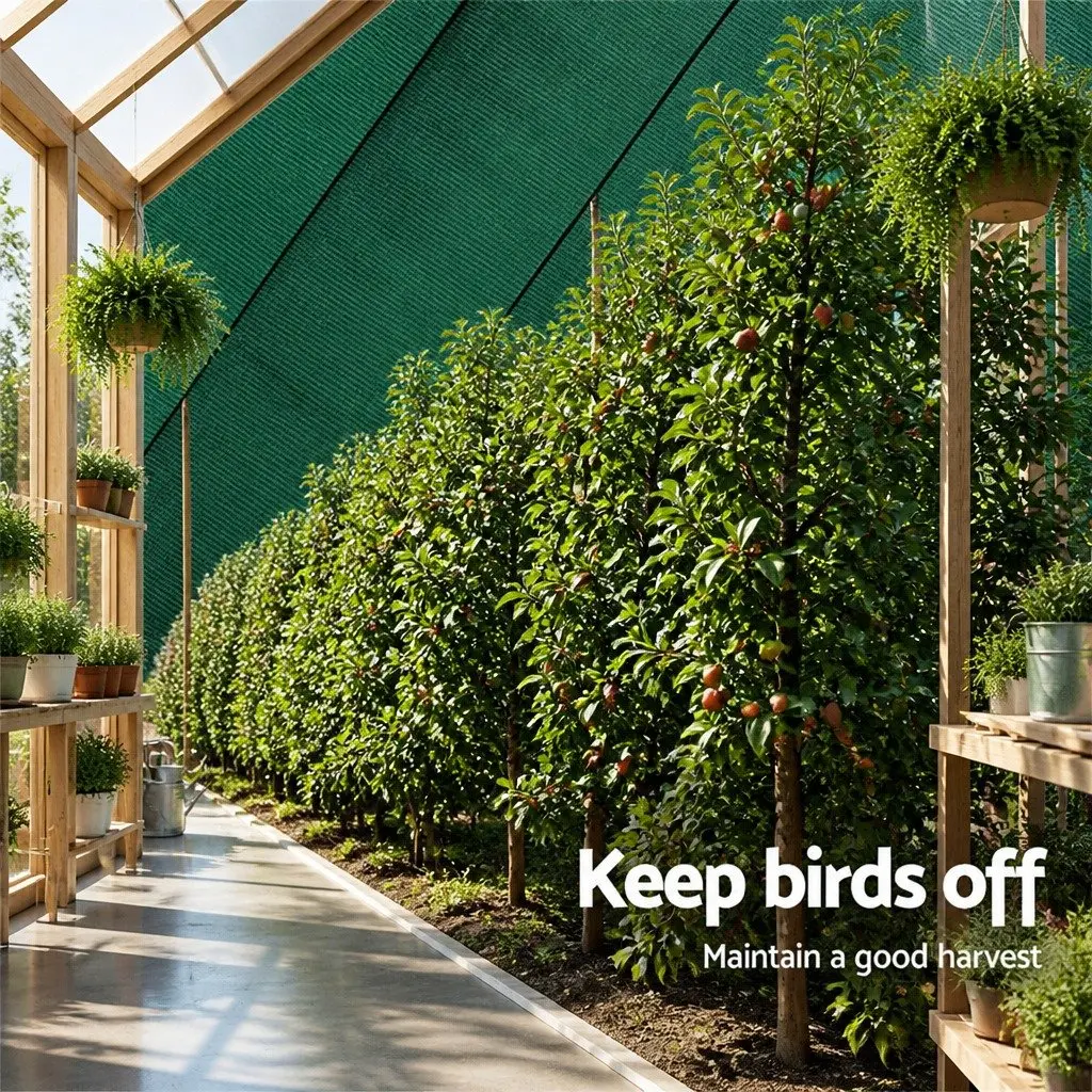 3.66x10m Green Shade Cloth Roll