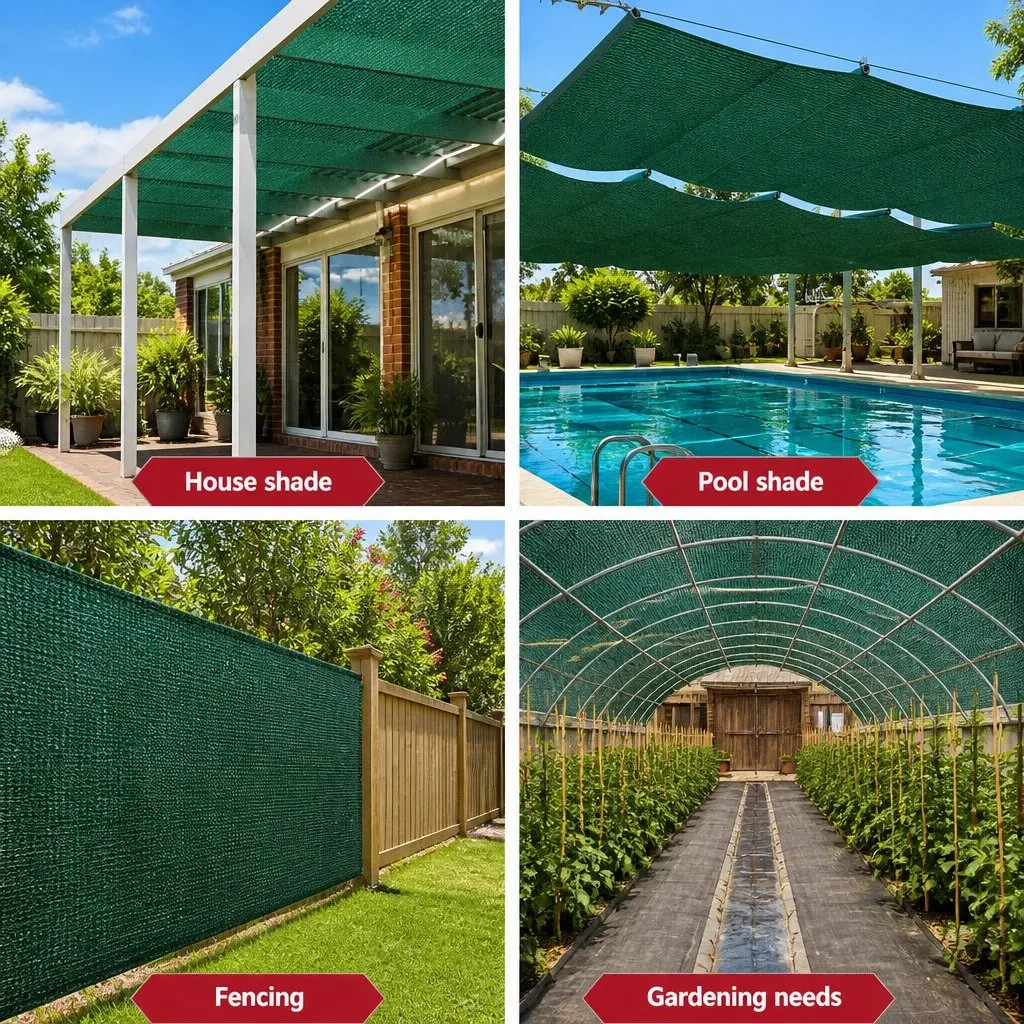 3.66m x 20m Heavy-Duty Shade Cloth