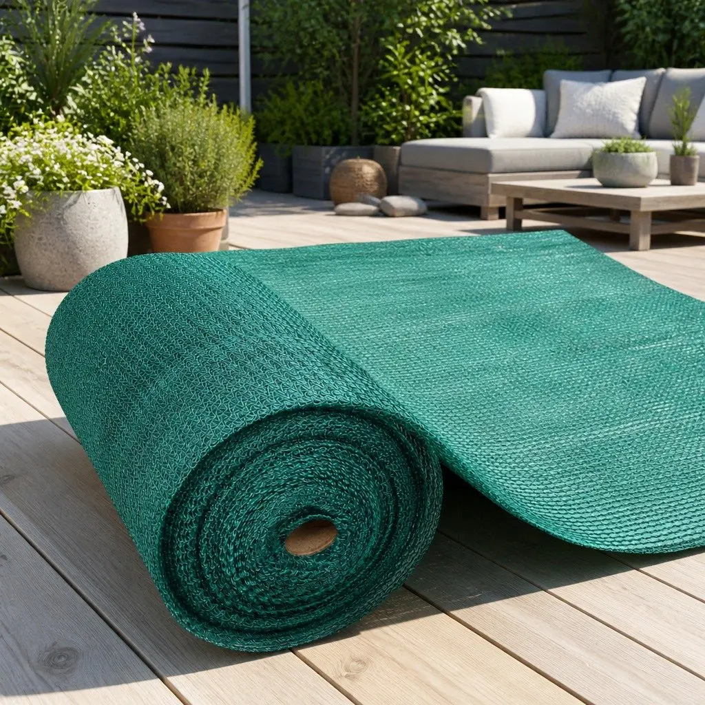 Shade Cloth Garden 3.66m x 20m 30% UV Block Green Heavy