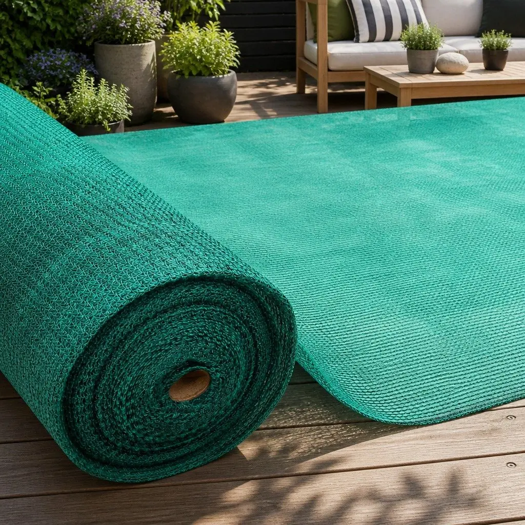 Shade Cloth Garden 3.66m x 20m 30% UV Block Green Heavy