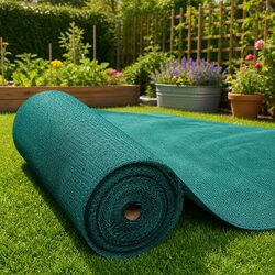 Shade Cloth 50% UV Block 3.66m x 30m Roll Green Heavy Duty Garden Greenhouse