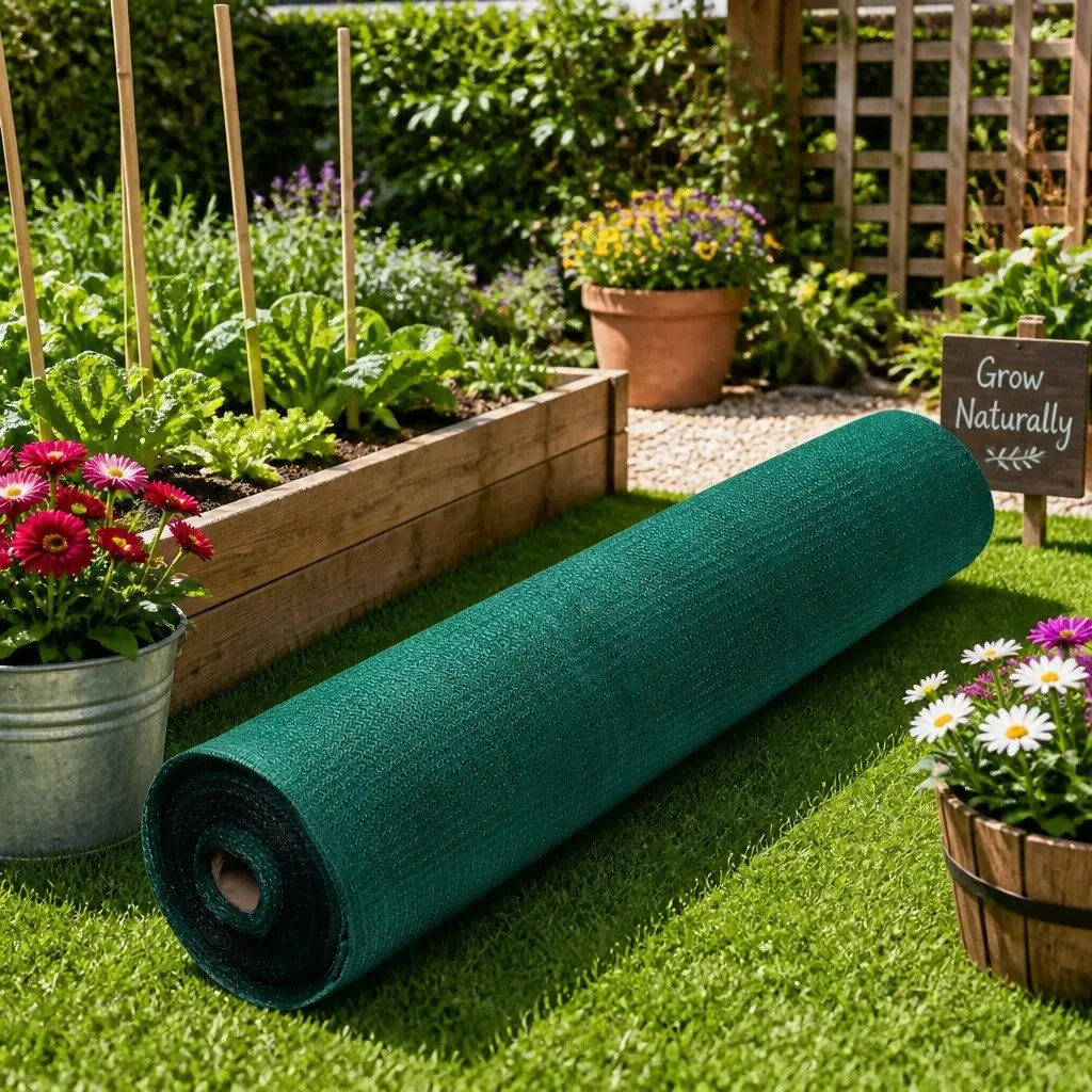 Shade Cloth Green 50% UV Block 3.66m x 30m for Garden Greenhouse Agricultural Use