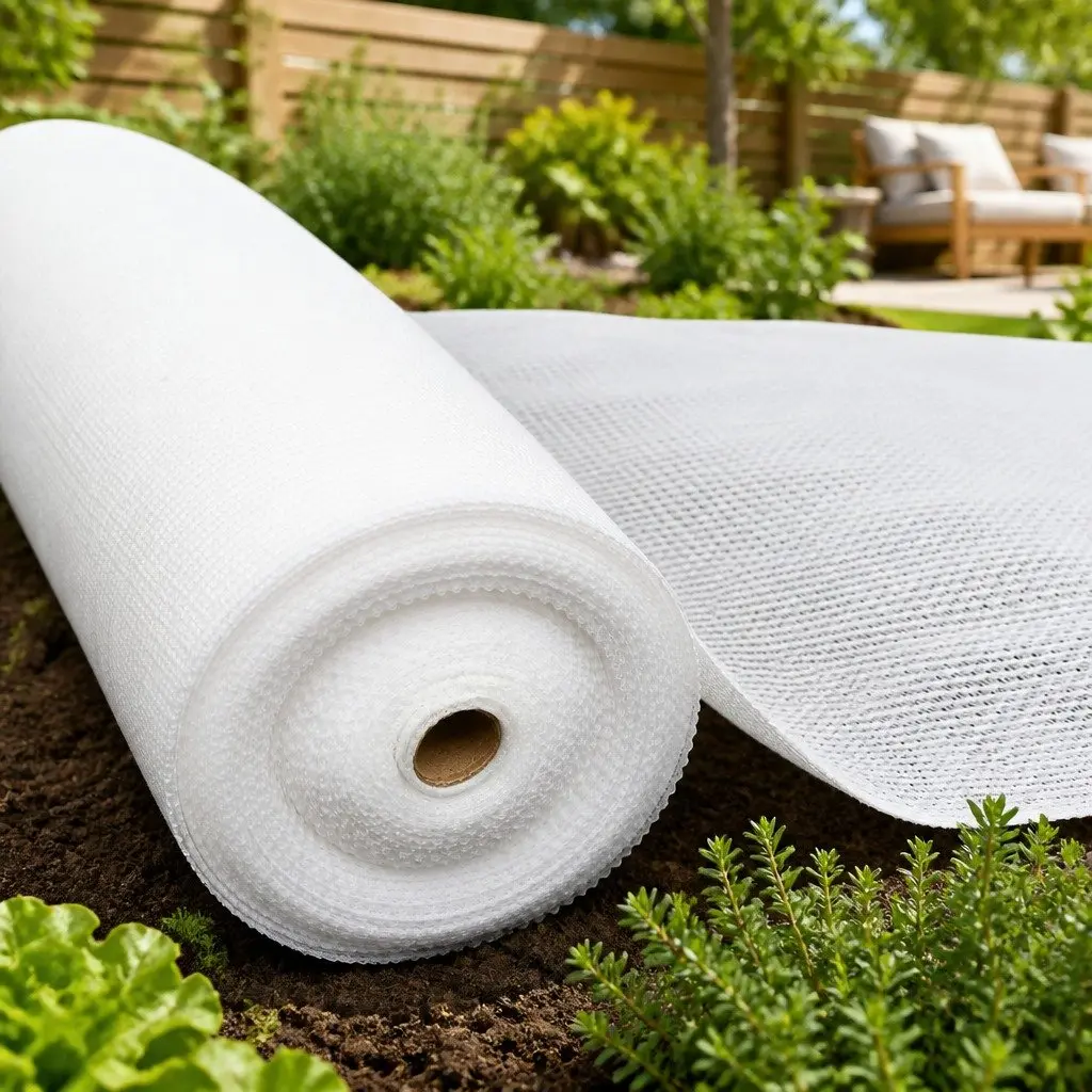 Shade Cloth for Greenhouse Garden 3.66m x 30m 50% UV Block Heavy Duty White